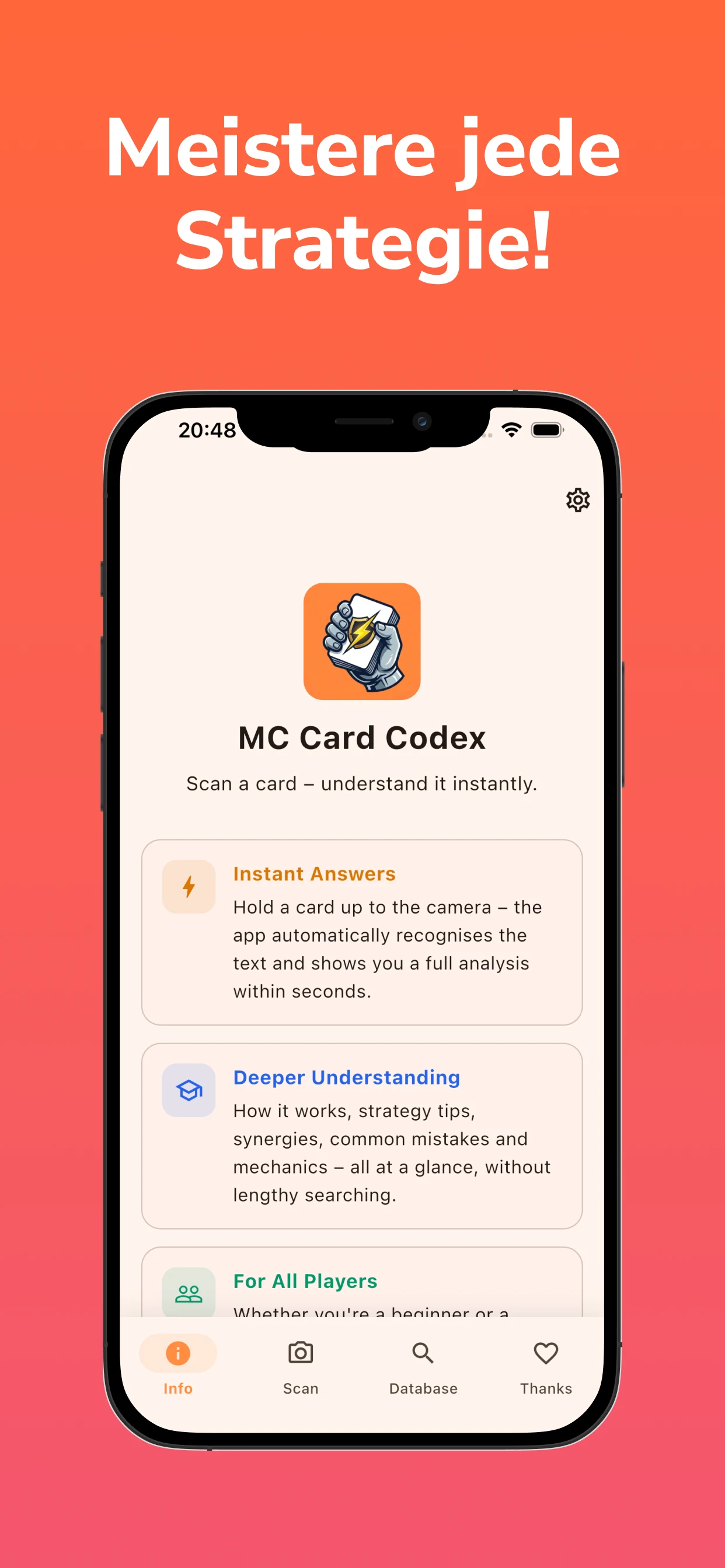 MC Codex - LCG Deck Companion screenshot